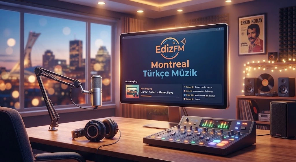 Montreal Türkçe Müzik Listeleri: EdizFM’de Bugün Hangi Parçalar Çalıyor?