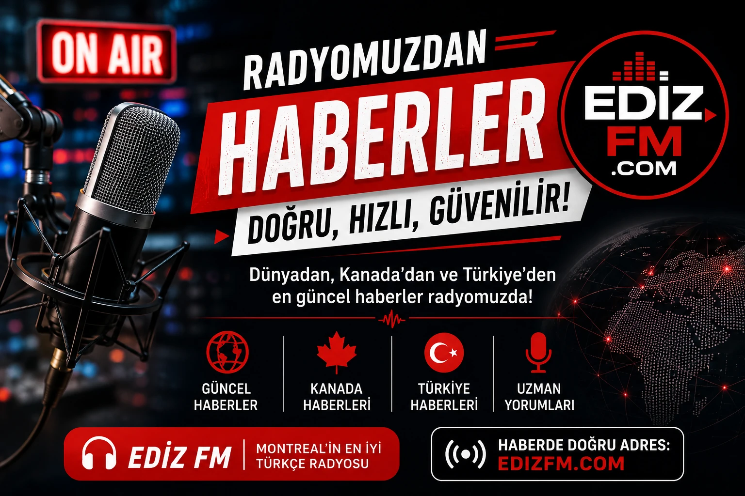 Kanada’da Türkçe Müzik ve Kültür Köprüsü: EdizFM Dinleyici Rehberi